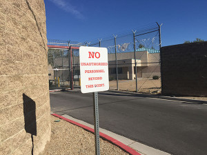 Las Vegas Detention Center Jail Entrance